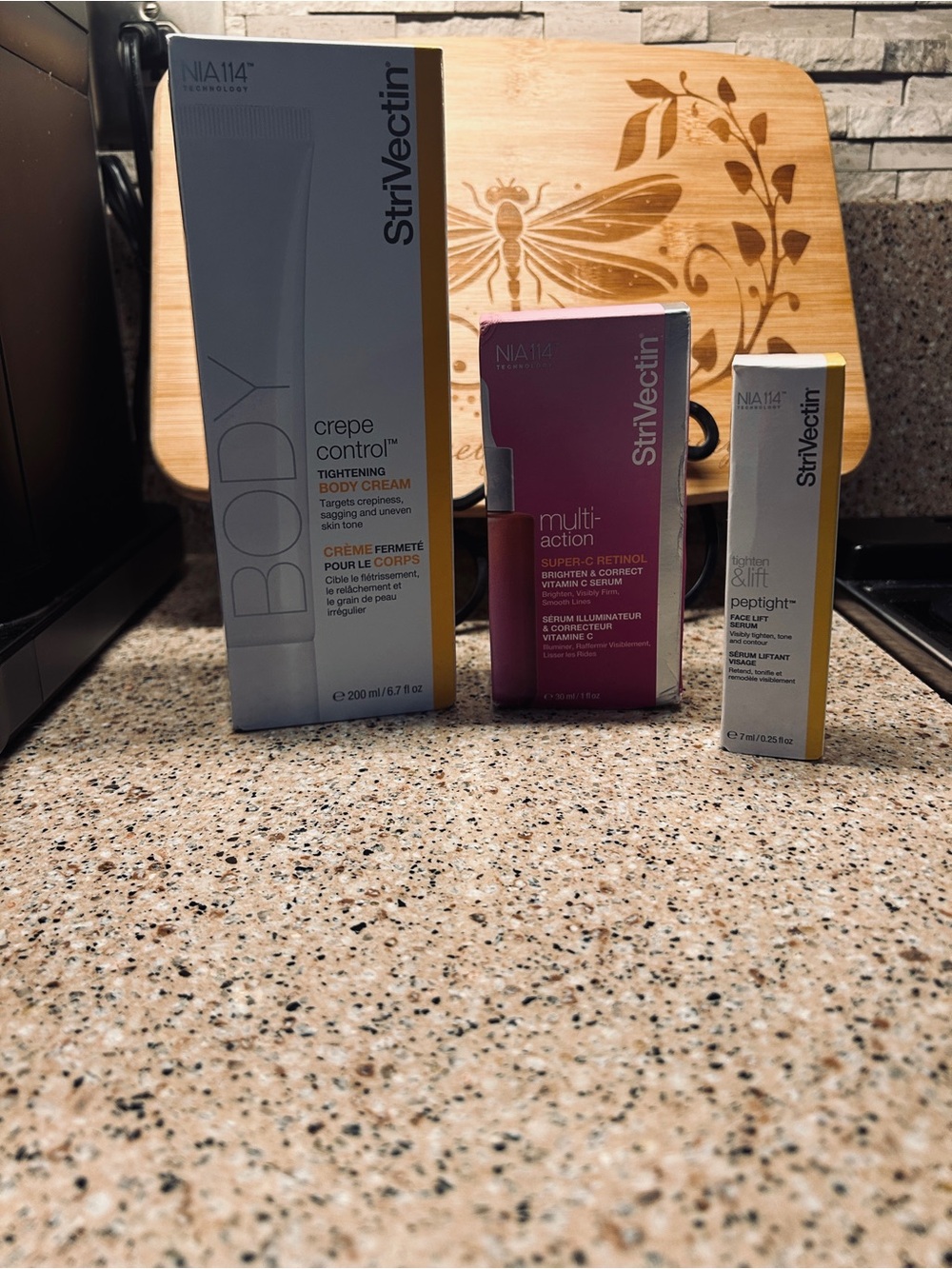 StriVectin Body Cream & Multi-Action Serum super C-retinol & Face lift serum NWT